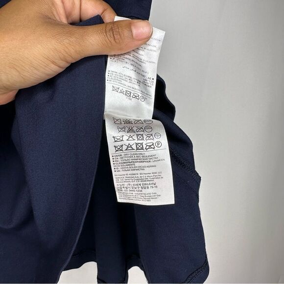 BANANA Republic A Line Blue Skirt 8 #D0911 - Picture 12 of 14